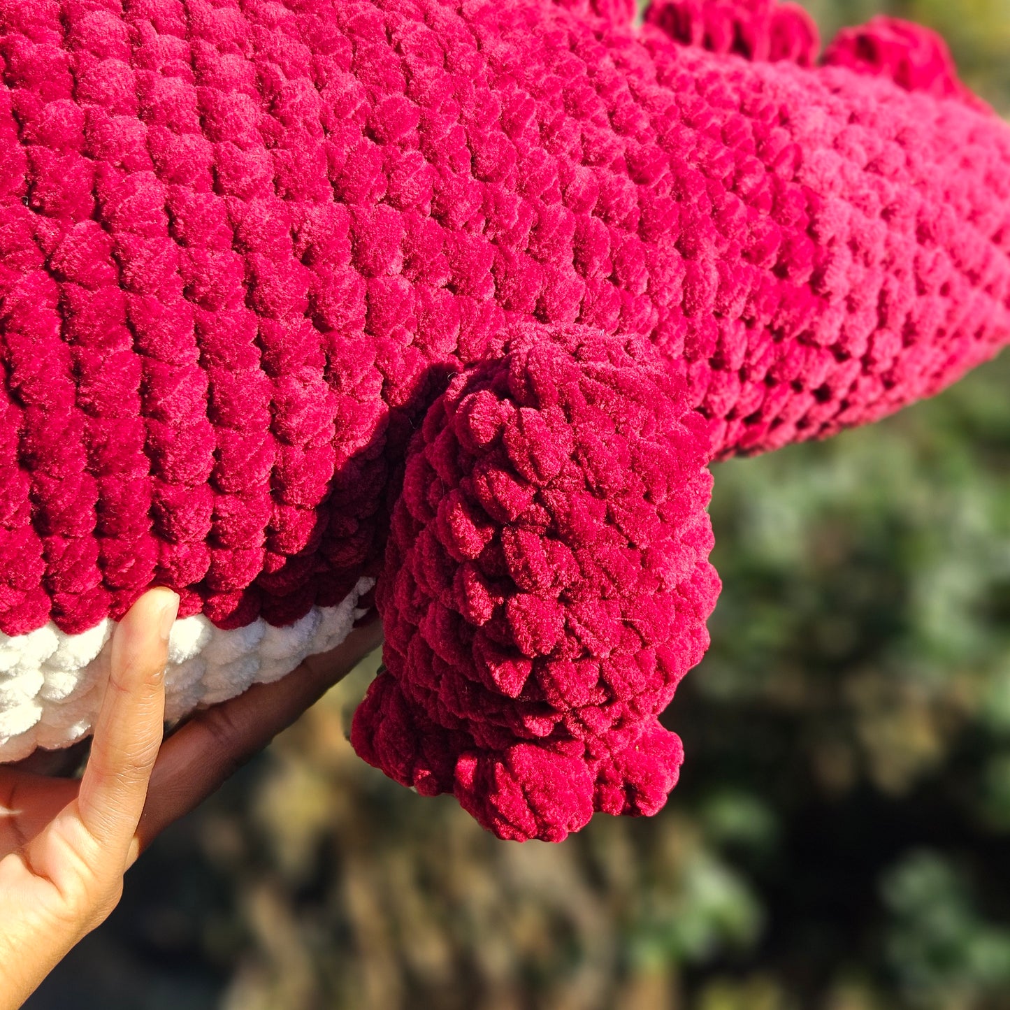 Ally the Apple Alligator Plushie