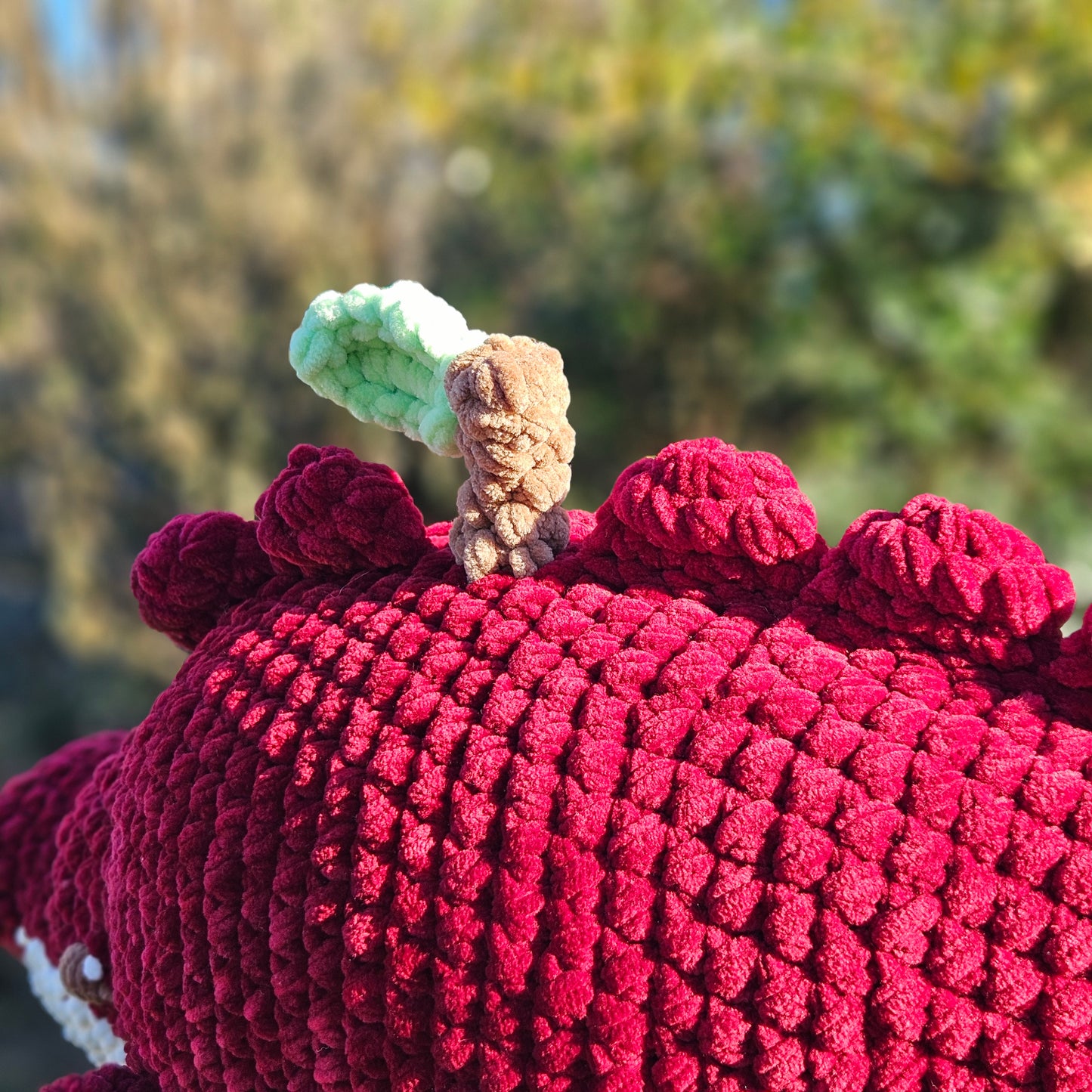 Ally the Apple Alligator Plushie