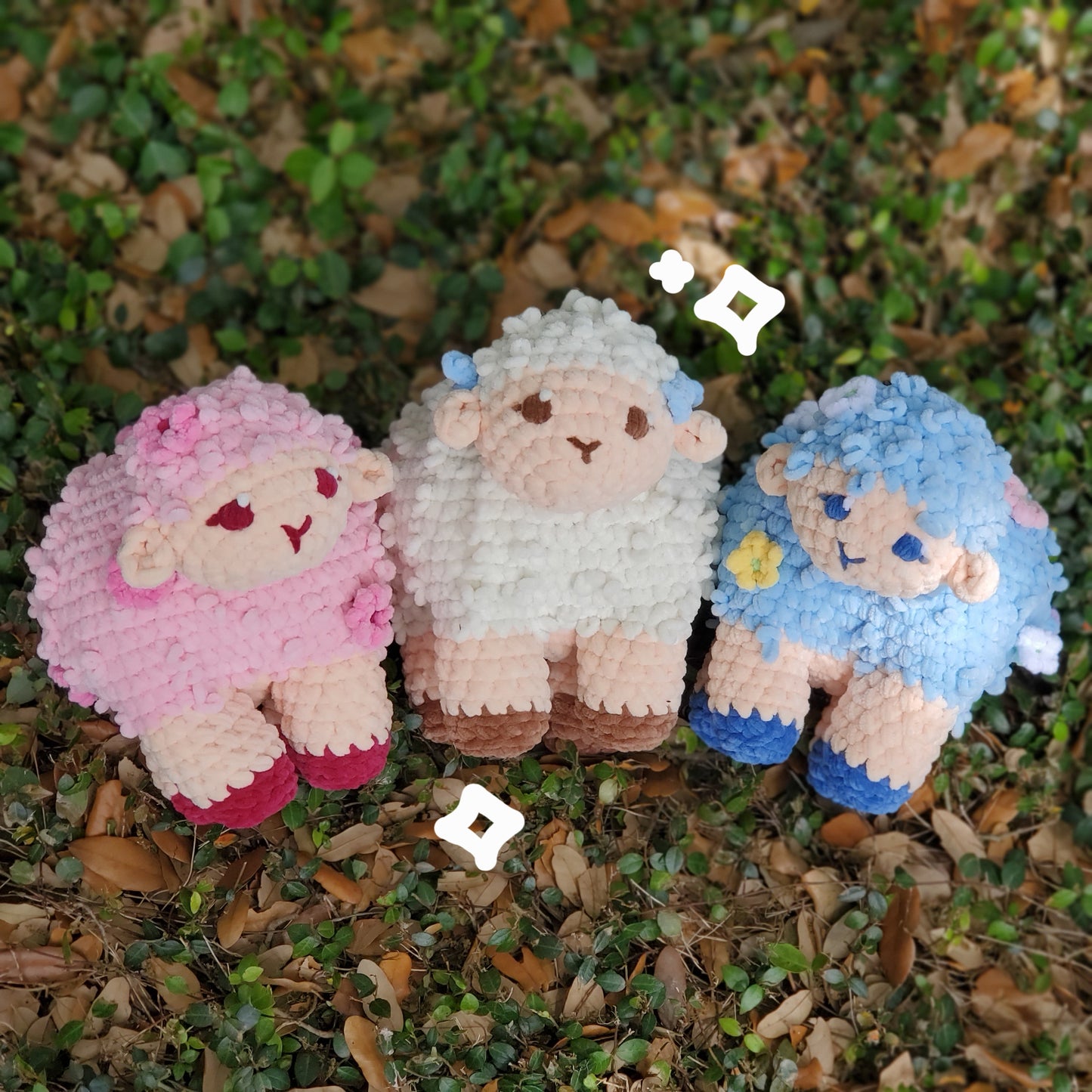 PATTERN ONLY: Crochet Sheep Plushie
