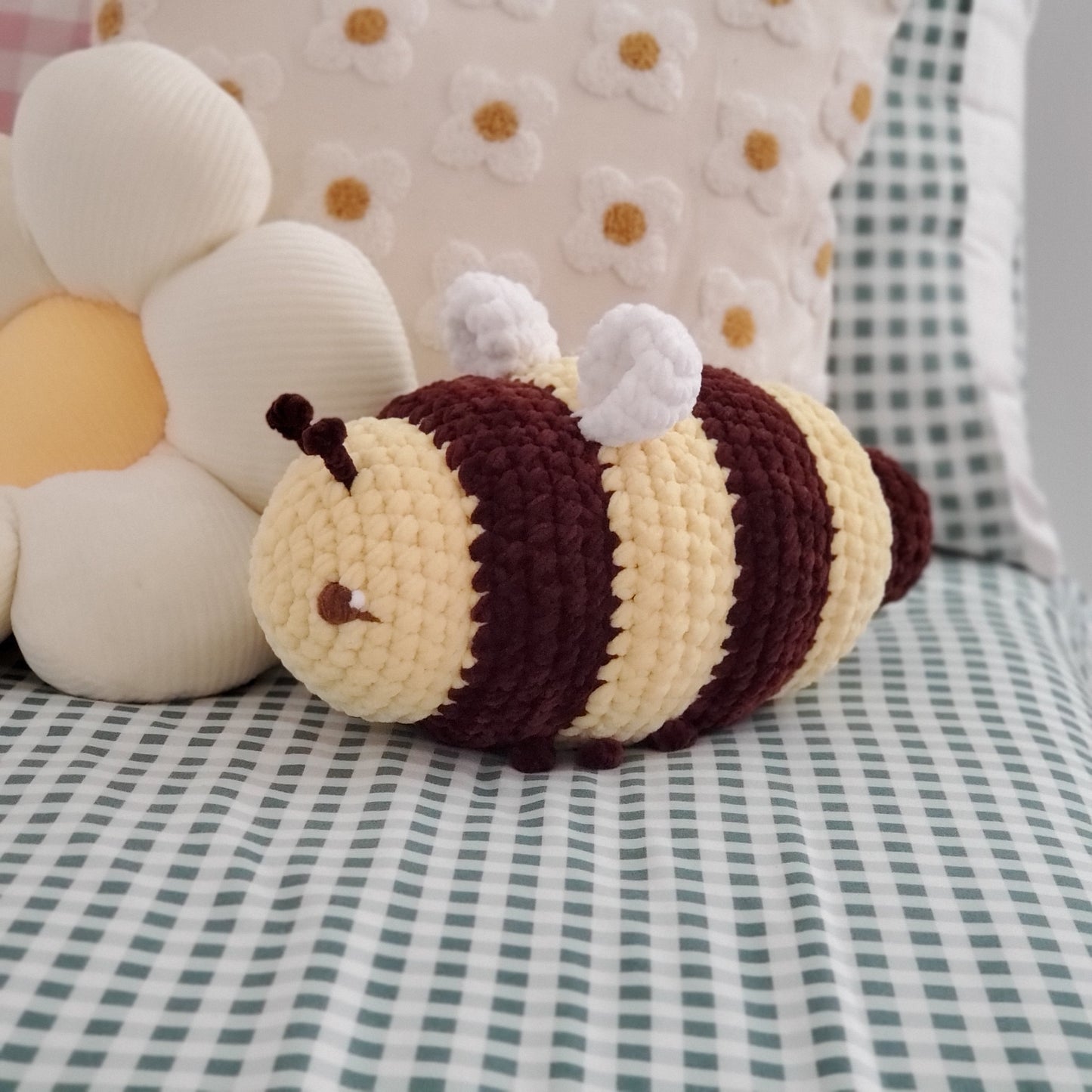 PATTERN ONLY: Crochet Honey the Bee Plushie