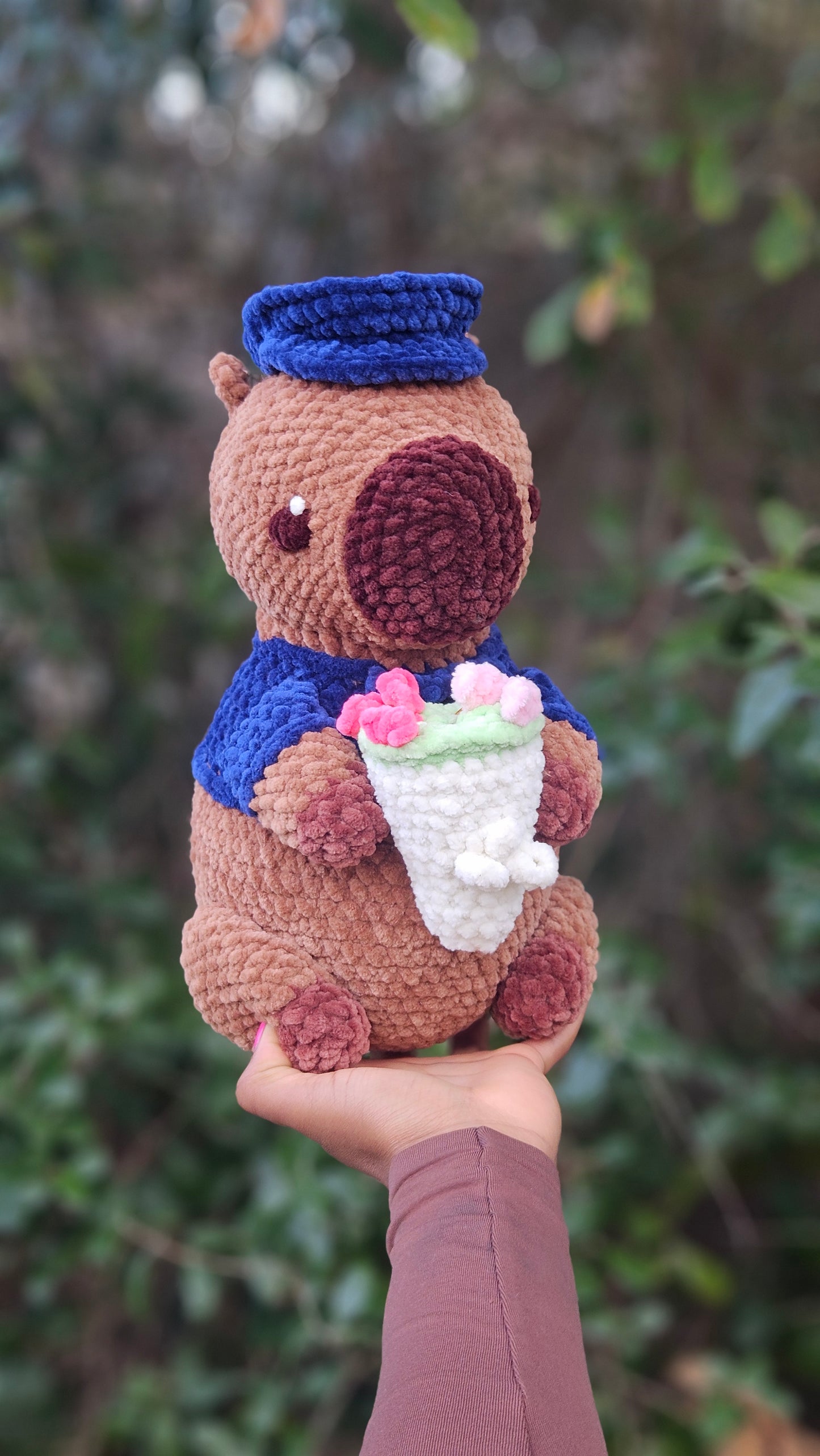 Mailman Capybara Plushie