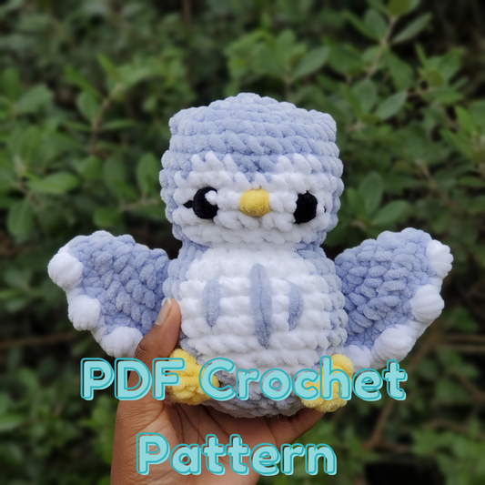 PATTERN ONLY: Crochet Owl Plushie