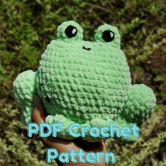 PATTERN ONLY: Crochet Frog Plushie